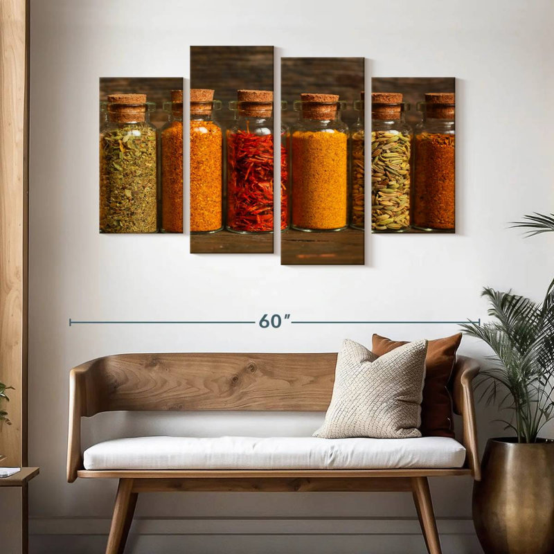 Épices de cuisine Yarlin, H 32 po x l 52 po
