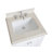 Loughlam 24'' Single Bathroom Vanity with Top-879491827-890766609