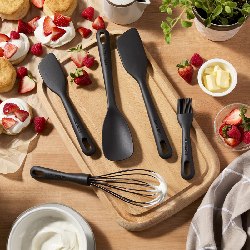 HENCKELS Silicone Onyx 5-Piece Baking Utensil Set