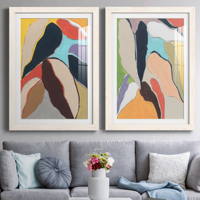 " Botanical Revisit I " 2 - Pieces