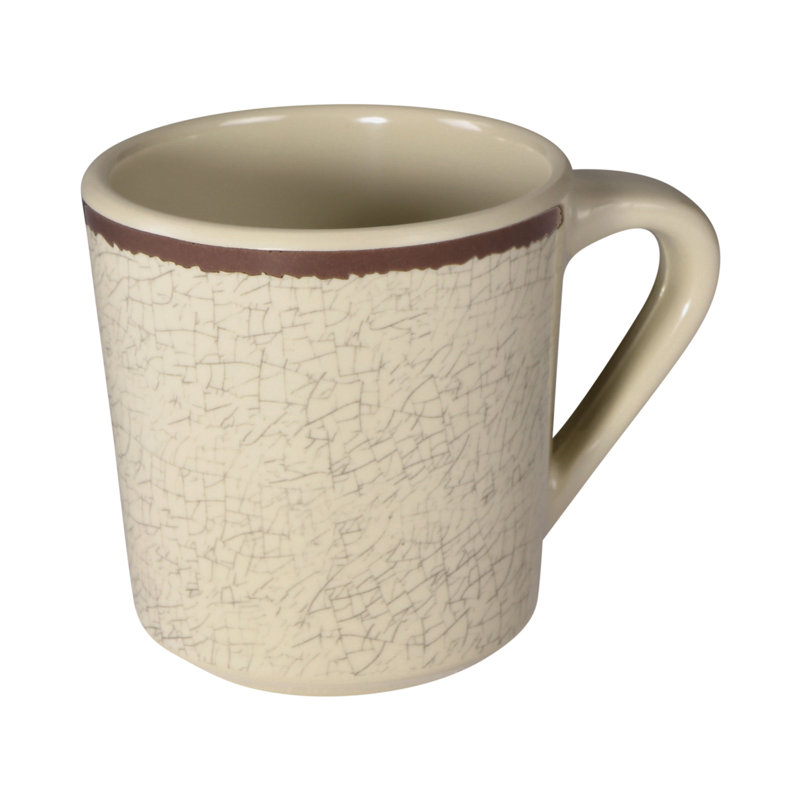 Grande tasse à café mélamine Mojave, Vanille, 14 oz