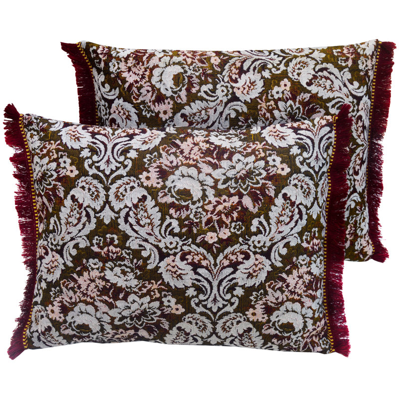 Lumbar Pillow Cover & Insert, Polyester/Eco-Fill