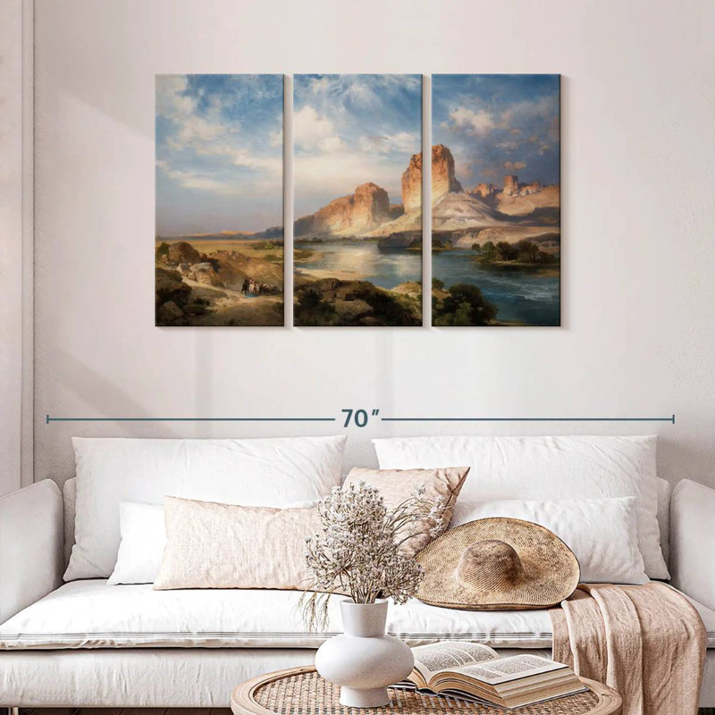 River Wyoming, 28" H x 45" W