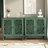 Accent Cabinet, 2-Door Display Storage Cabinet, Sideboard With Adjustable Shelf And Solid Wood Legs-1323009547