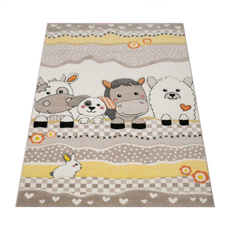 Croker Beige Rug, Rectangle 140 x 200cm