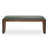 Brooklyn Walk Vinyl Dining Accent Bench - Burnt Umber