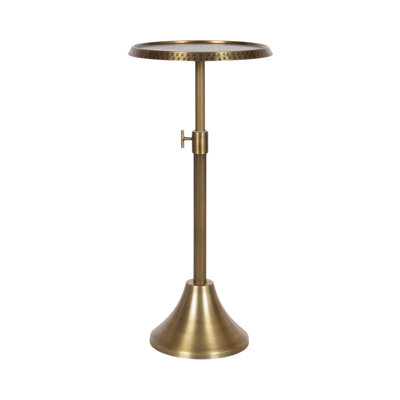 Sanzo Adjustable-Height Metal Drink Table by Mercer41