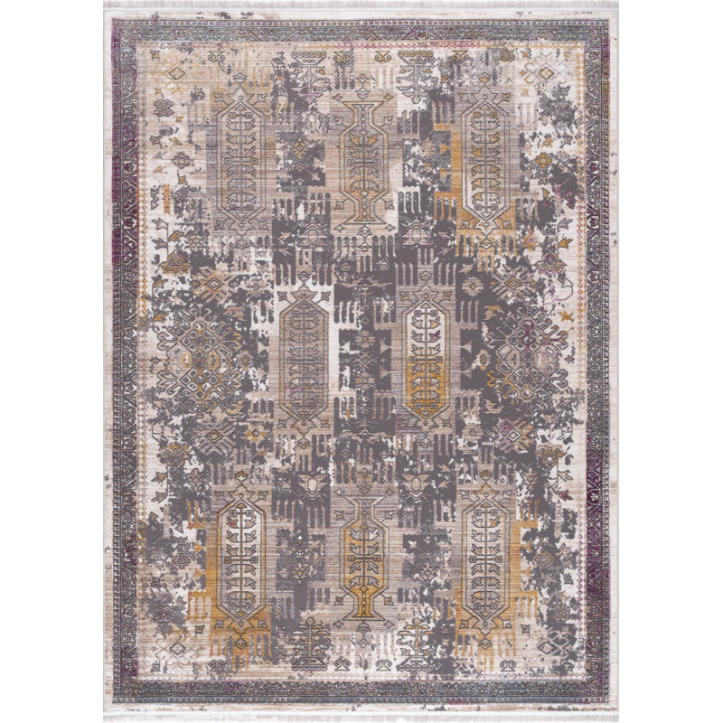 Tapis abstrait Kanter, Rectangle 2 pi x 2 pi 3 po