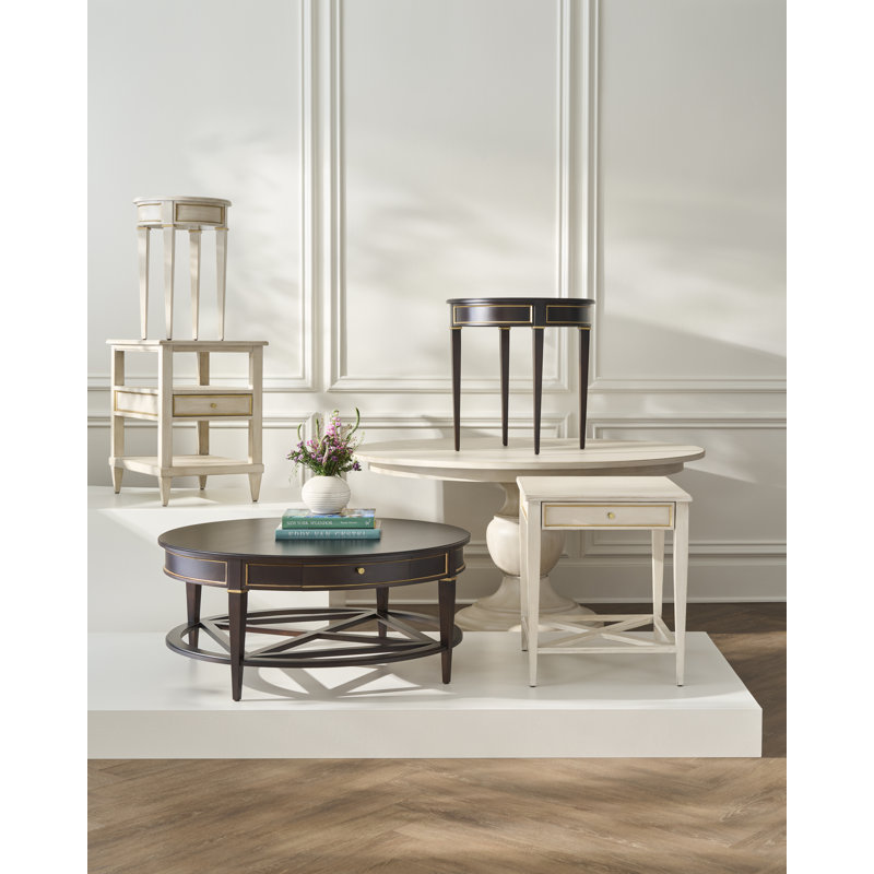 Matteo End Table, Café Mocha