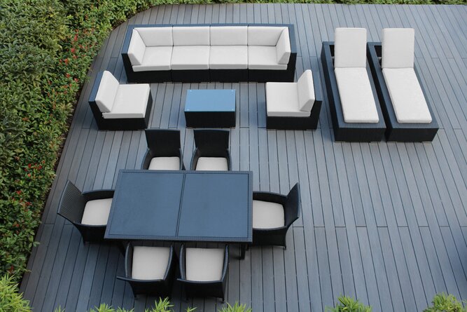 Pavior 14 - Person Outdoor Seating Group with Cushions