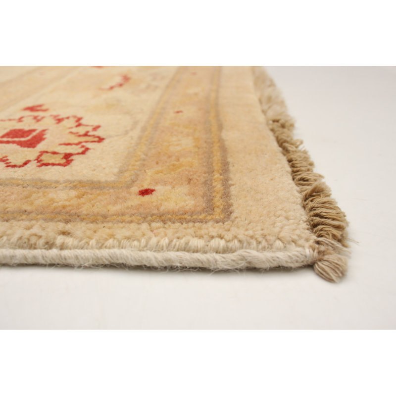 Tapis unique en laine noué à la main 4 pi x 6 pi 1 po nouvel âge Oxbrooke