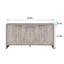 Buffet en bois à 4 portes avec 4 portes Farmhouse-509851972