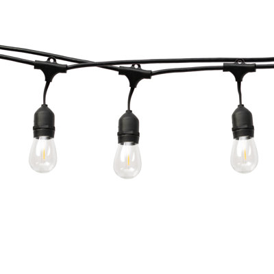 Feliciana Outdoor 12 - Bulb 24'' Plug-in LED Globe String Light