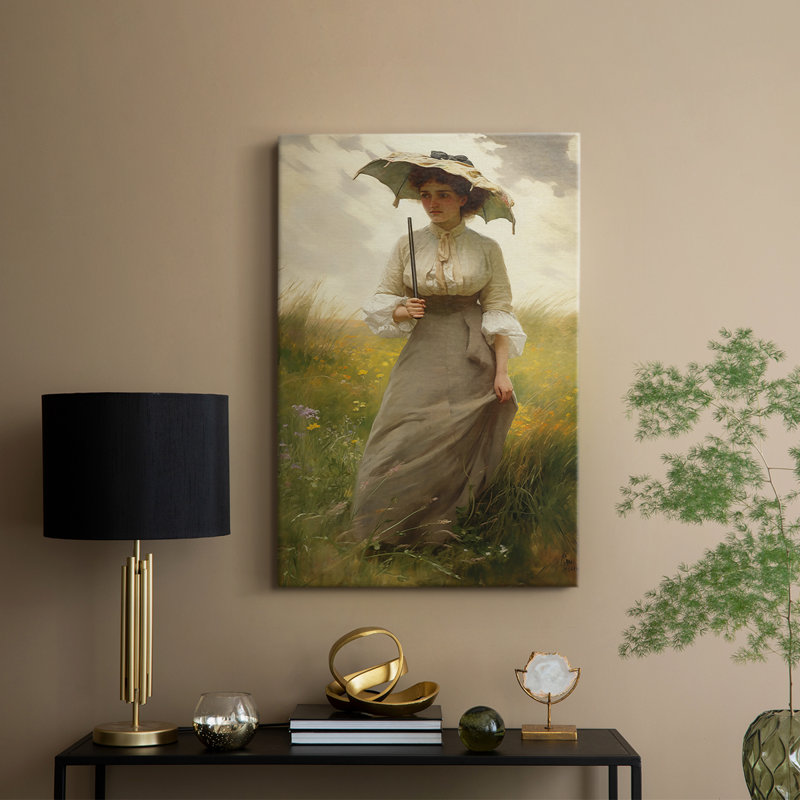 WOMEN Series CML XXIV - Toile tendue avec châssis Premium - Prêt à être accroché, H 18 po x l 12 po