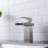 Single Handle Stainless Steel Bathroom Sink Faucet