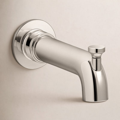 Castia Wall-Mounted Bath Spout with Diverter