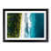 Birds Eye View of the Beach in Abstract - Picture Frame Graphic Art Print