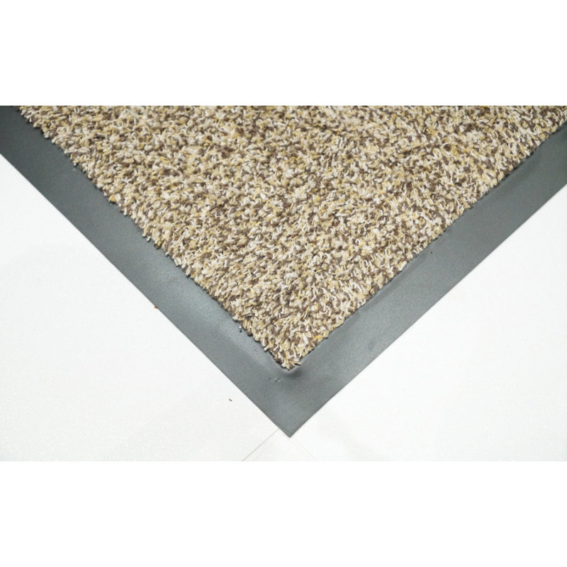 Aarianna Non-Slip Doormat, Rectangle 100 x 150cm, Beige