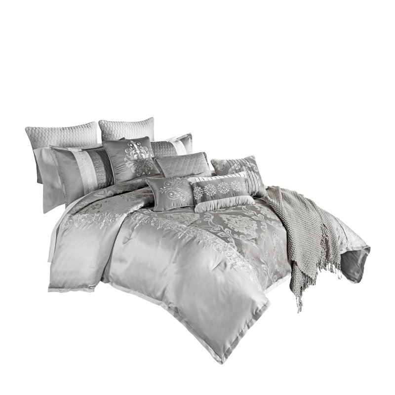  Comforter Set, King Comforter + 11 Additional Pieces