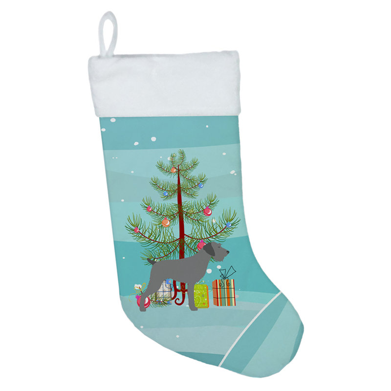 Chaussette de noël joyeux de noël, Braque allemand à poil dur