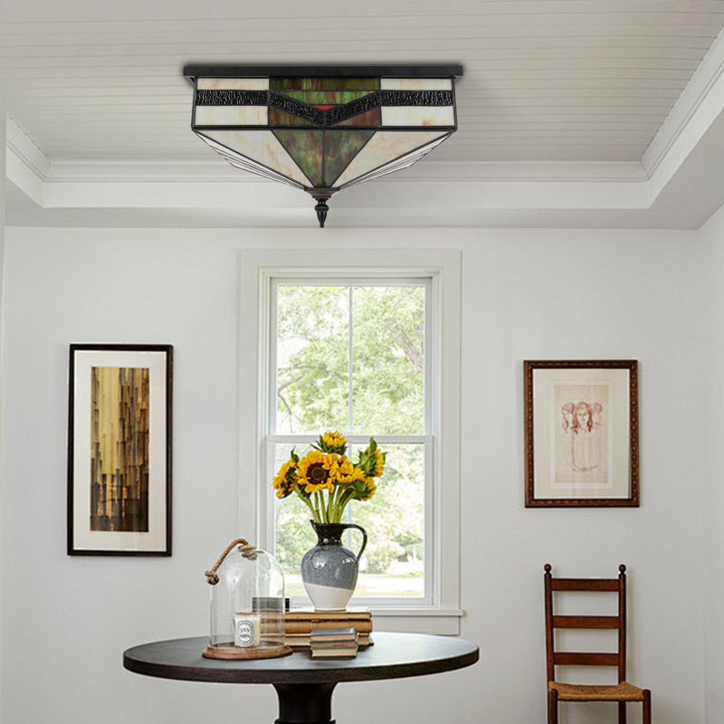 Lendin Vintage Ceiling Light Flush Mount Lighting Fixture E26 100-240V