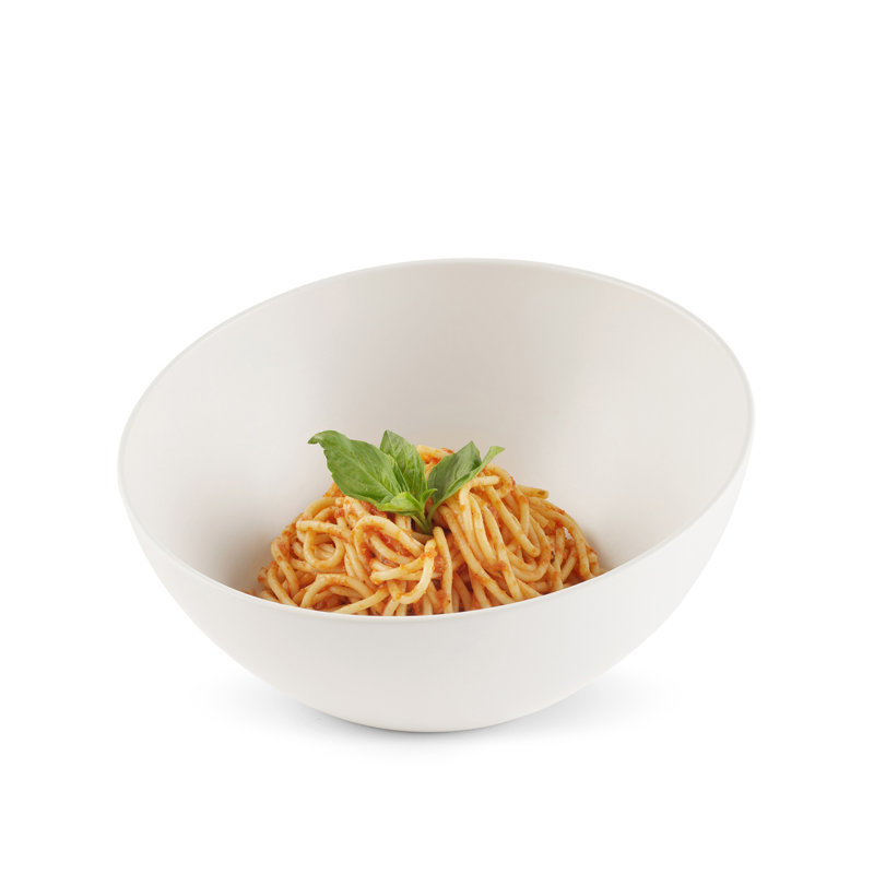 24 oz. Nambé Orbit Bol de service, Blanc