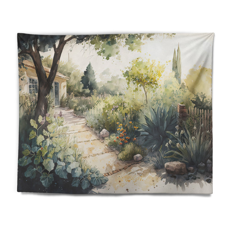 Polyester Tapestry, 32" H x 39" W