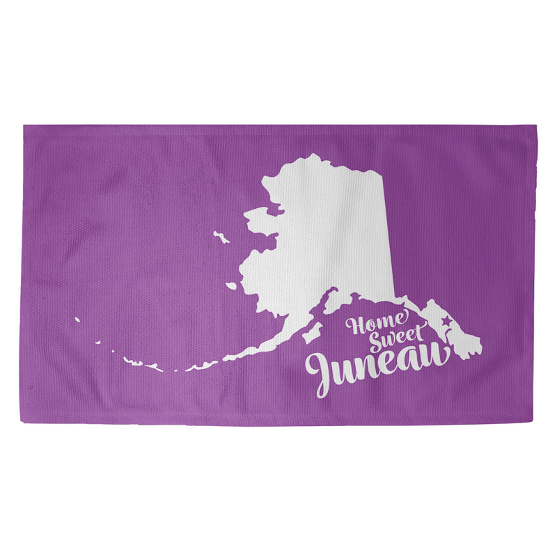 Tapis de zone mauve juneau alaska, Rectangle 2 pi x 3 pi, Oui