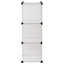 6 - Pair Stackable Shoe Rack