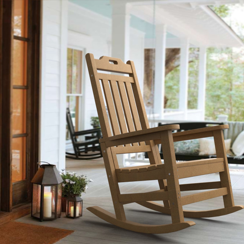 Chaise berçante d'extérieur 42 po, Sable