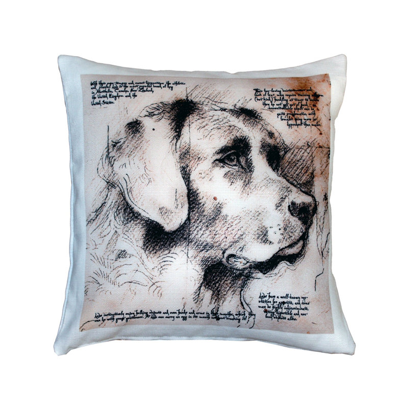 Coussin intérieur / extérieur Labrador Dog