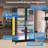 Commercial Refrigerator, Glass Door With LED Lighting - Upright Beverage Display Cooler For Home