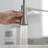 Single Hole Kitchen Faucet With Pull Out Sprayer Spring Single Handle Kitchen Sink Faucets Stainless Steel Kitchen Basin Taps With Swivel Spout-111329345