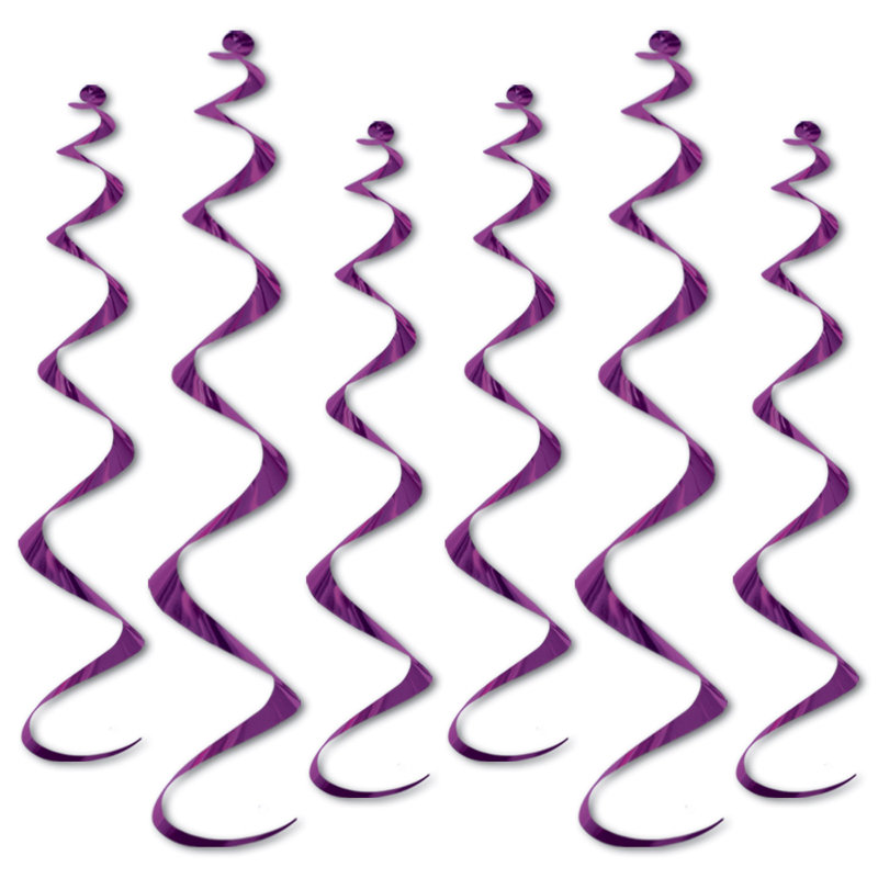 Décoration murale Twirly Whirlys, Mauve