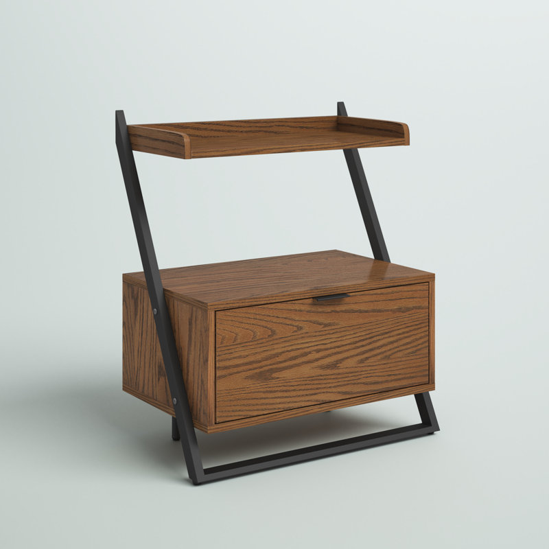 Marc 25'' W Metal Nightstand