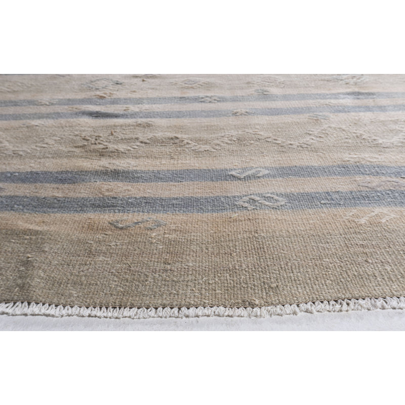 One-of-a-Kind 6'6 X 10'11 Flatweave Area Rug