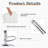 Vegan Leather Swivel Adjustable Height Bar Stool-107167917