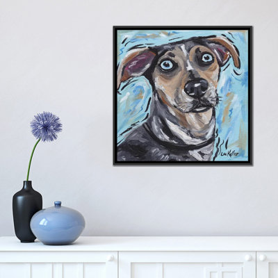« catahoula » par hippie hound studios, reproduction d’art sur toile tendue