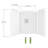 Bella CORE 3 Wall Shiplap Tub and Shower Surround Kit-95441564-95441580