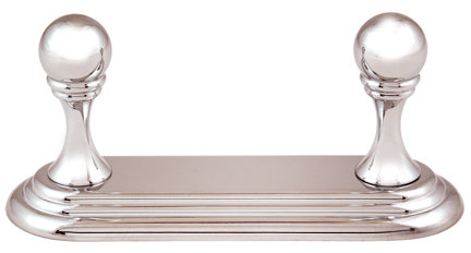 Embassy Robe Hook, Polished Chrome