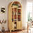 71’’ Arched Kitchen Pantry Storage Cabinet