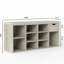 Banc de rangement pour chaussures 9 paires