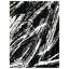 Hand Knotted Abstract Area Rug in Black/White-1558404879