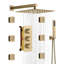 Système de douche thermostatique complet 12 po avec valve brute Revitalize-62520466