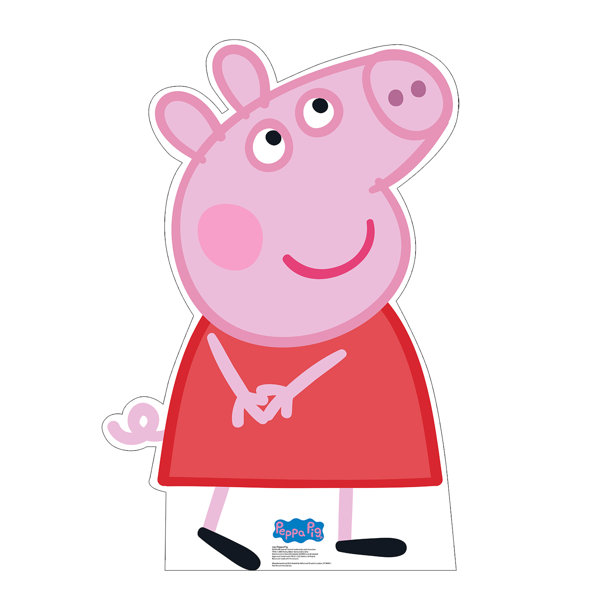 Drawings To Paint & Colour Peppa Pig - Print Design 005