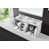 Blanc / gris / veine bleue est en rupture de stock