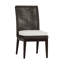 Chaise d'appoint tissée en péninsule - acajou / châtaignier-134593315-267312458-134599968