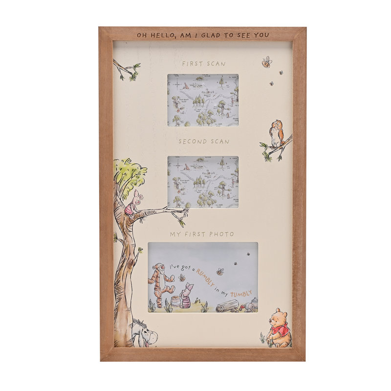 Disney Winnie The Pooh Multi Aperture Scan Frame