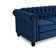 Chesterfield 2 Seater Sofa Black Velvet