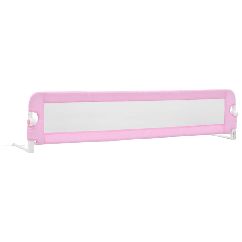 Lykke Toddler Safety Side Rails, Pink, 16.54cm H x 15.94cm W x 70.87cm L